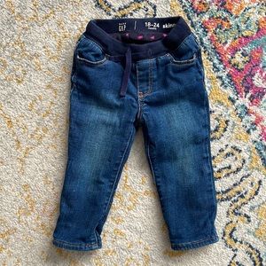 Baby GAP 💙 Fleece-lined Jeans 18-24M *EUC*
